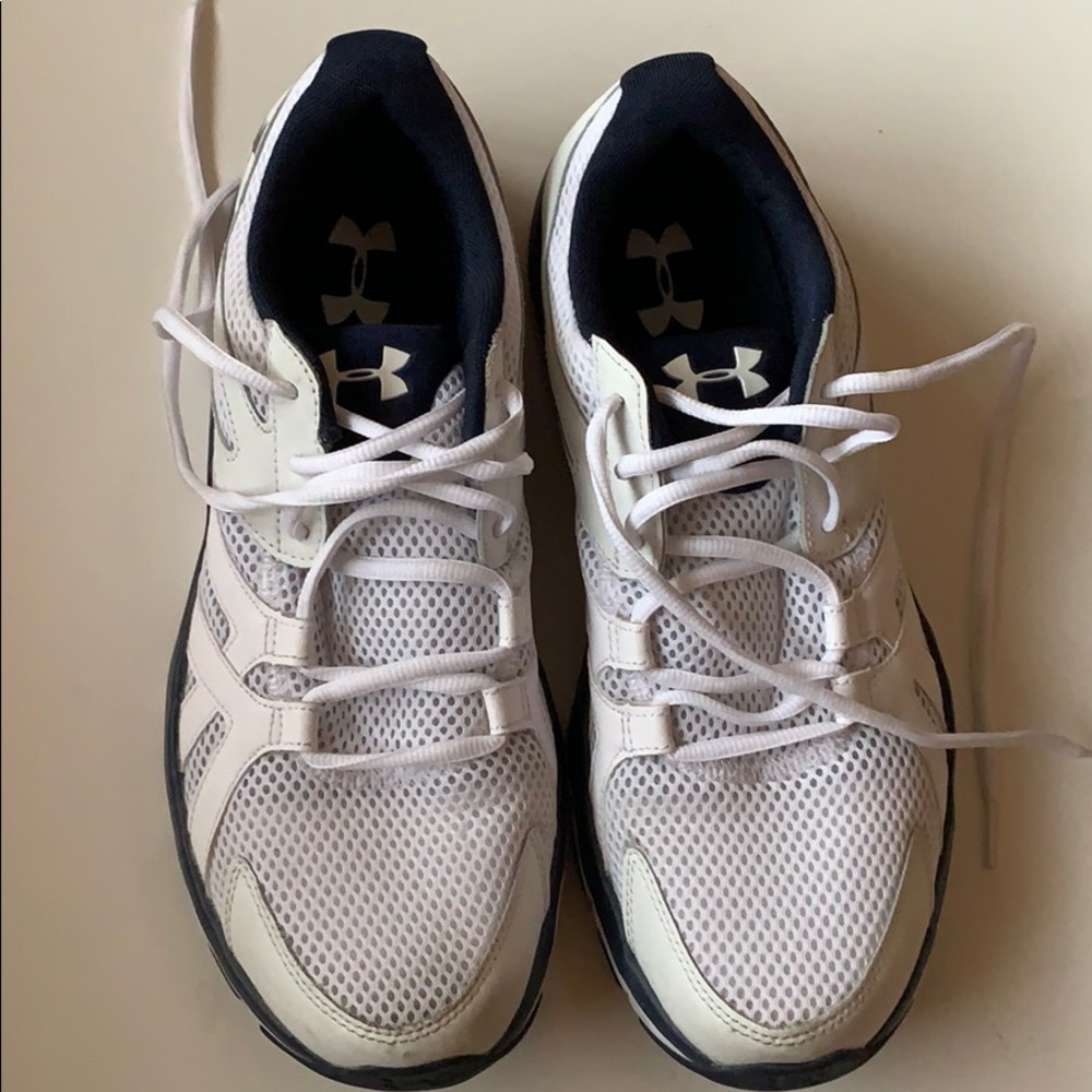 Under Armour Men’s 11 White Navy Strive Training